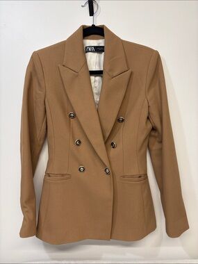 ZARA Camel Blazer
